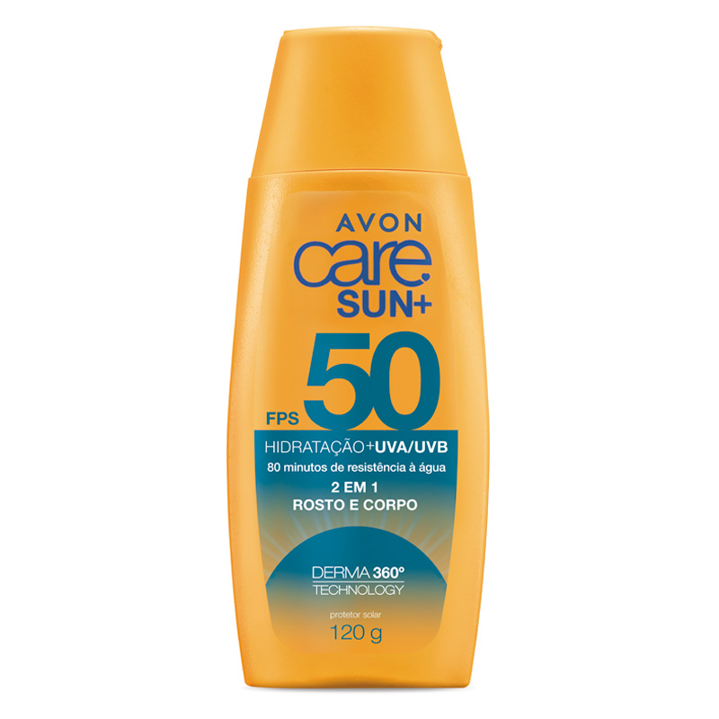 واقي شمس أفون كير  للوجه والجسم SPF 50 – ترطيب + حماية UVA/UVB (2 في 1)