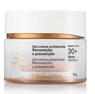 كريم الليل من كرونوس بعامل ضد الشيخوخة CHRONOS AS 30 NOITE 40G GAIA