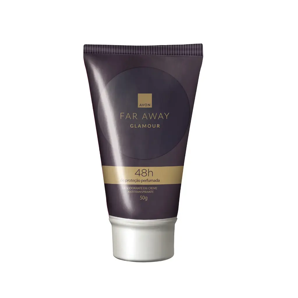 مزيل عرق كريم فار أواي غلامور – AVON Desodorante Far Away Glamour 48h 
