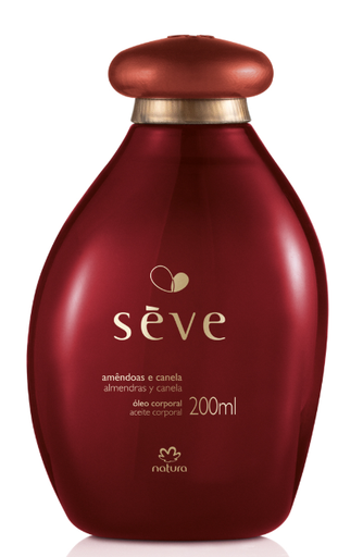 [140684] زيت جسم معطر سيف باللوز والقرفة – 200مل Óleo Desodorante Corporal Sève Amêndoas e Canela 200 ml