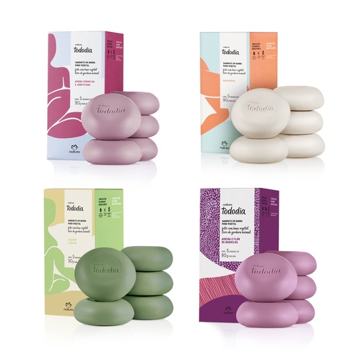 [202431] صابون تودوديا برغوة كريمية – Sabonetes em Barra Tododia 